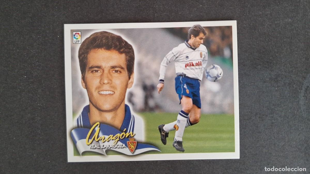 Cromos de F&uacute;tbol: L5 ARAGON REAL ZARAGOZA LIGA ESTE 2000 2001 00 01 NUNCA PEGADO SIN PEGAR