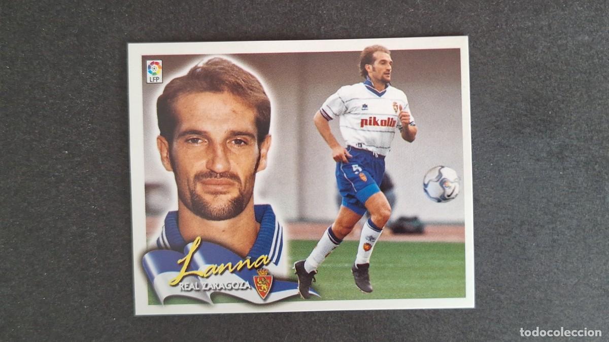 Cromos de F&uacute;tbol: L5 LANNA REAL ZARAGOZA LIGA ESTE 2000 2001 00 01 NUNCA PEGADO SIN PEGAR