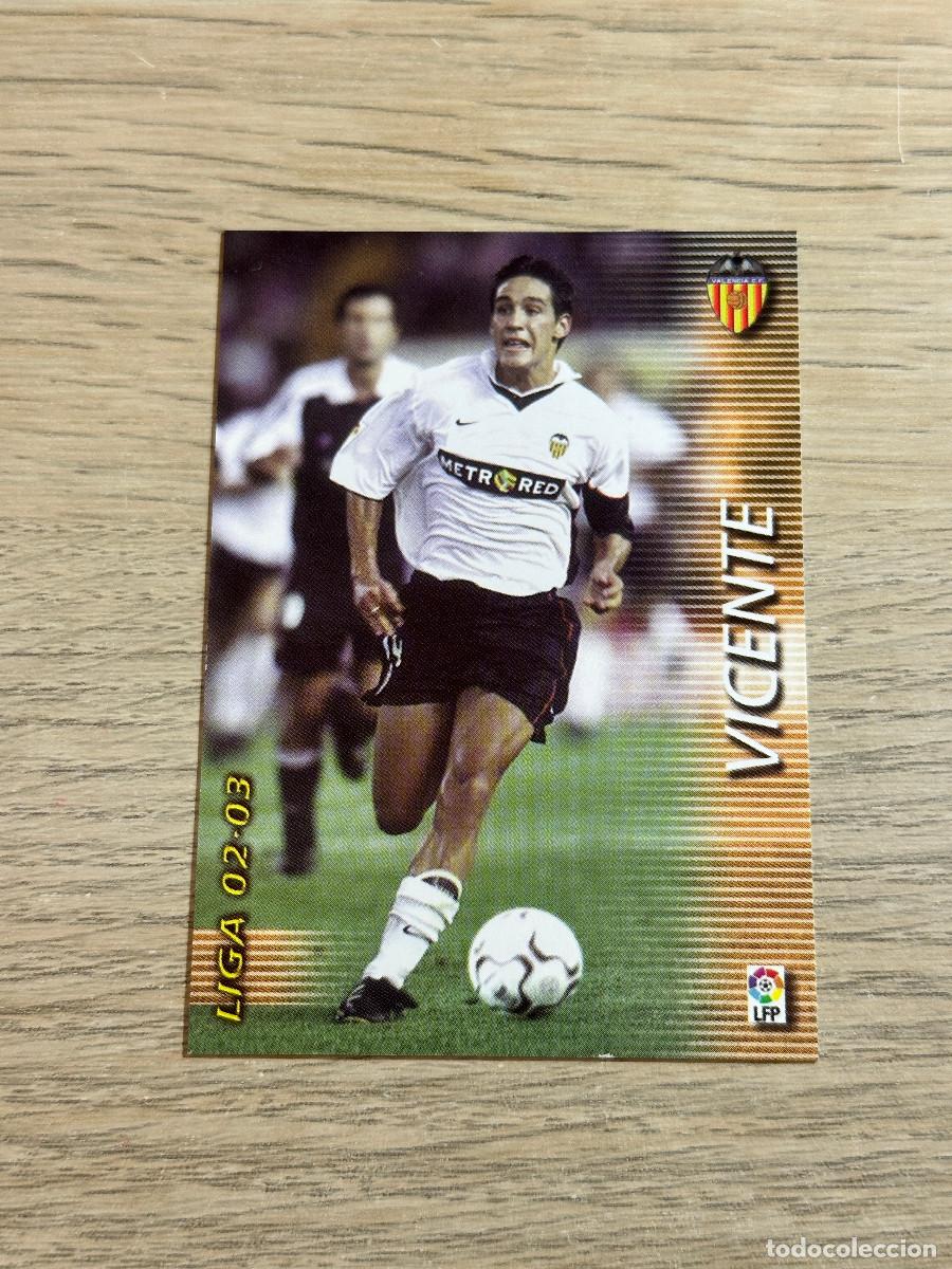 Cartes &agrave; collectionner de Football: VICENTE n&ordm; 319 VALENCIA MEGAFICHAS 2002 2003 MEGACRACKS PANINI 02 03