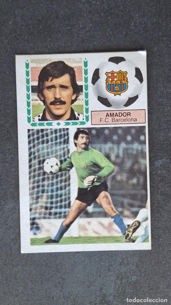 Cartes &agrave; collectionner de Football: L4 AMADOR F. C. BARCELONA LIGA ESTE 1983 1984 83 84 DESPEGADO RECUPERADO