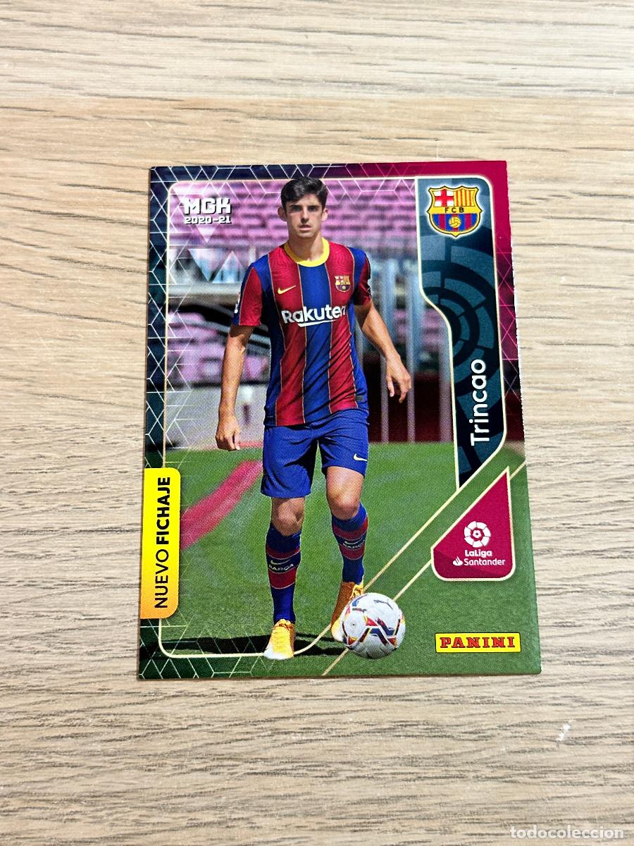 Football Stickers: TRINCAO N&ordm; 415 NUEVO FICHAJE MEGACRACKS 2020 2021 FC BARCELONA 20 21 MGK