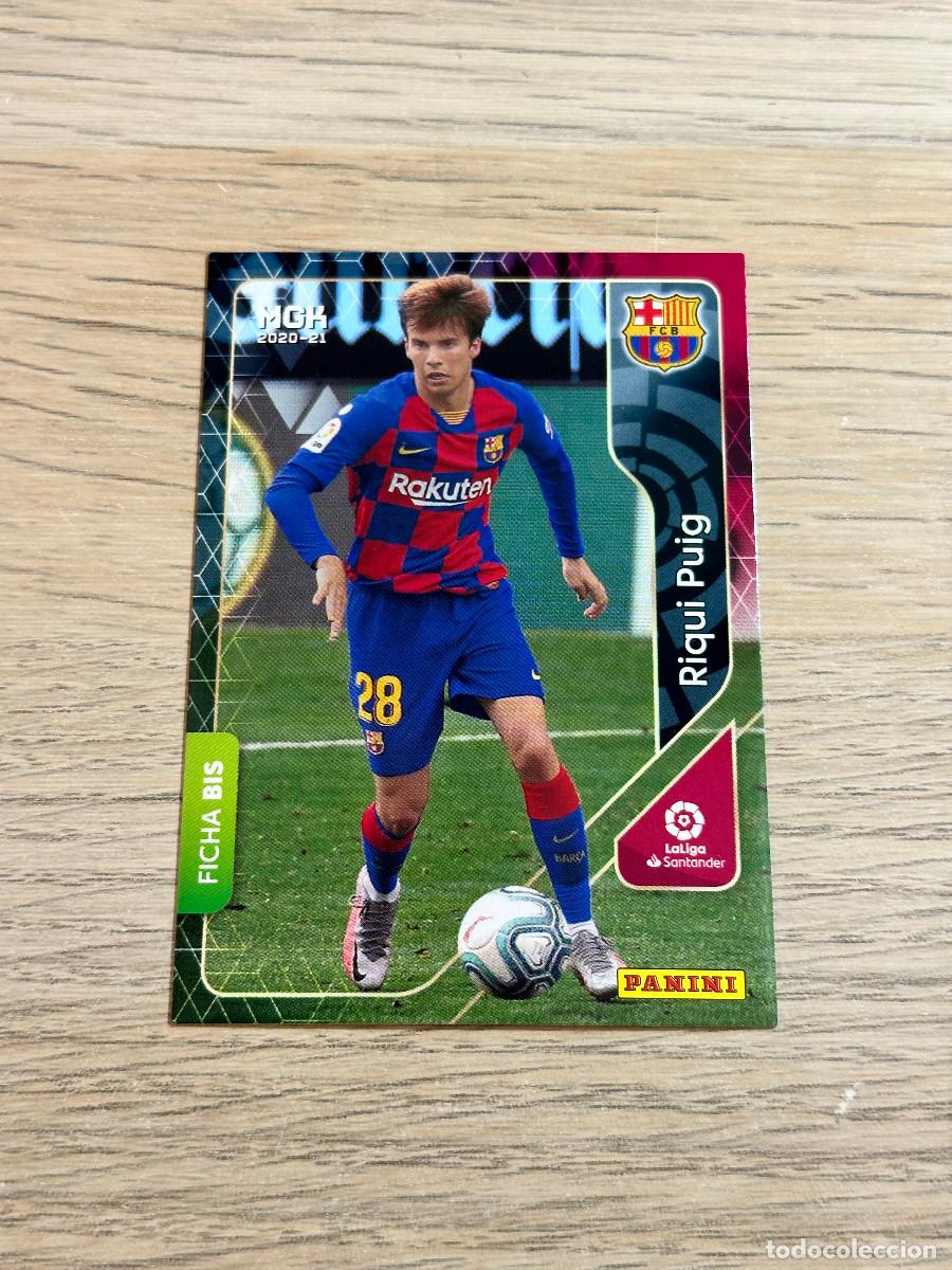 Football Stickers: RIQUI PUIG N&ordm; 64 BIS MEGACRACKS 2020 2021 FC BARCELONA 20 21 MGK