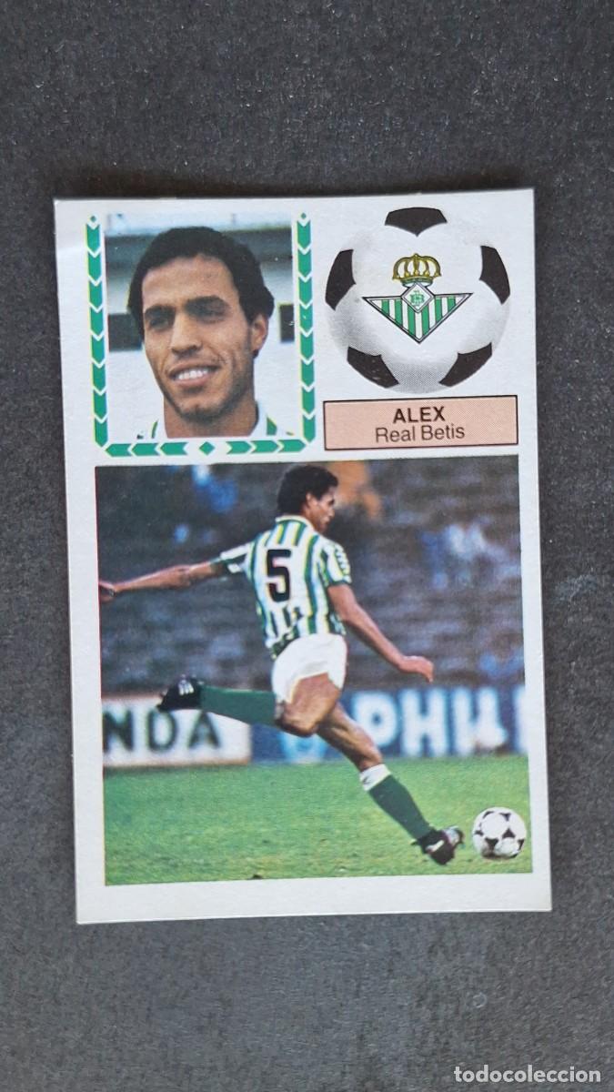 Cromos de F&uacute;tbol: L4 ALEX REAL BETIS BALOMPIE LIGA ESTE 1983 1984 83 84 DESPEGADO RECUPERADO