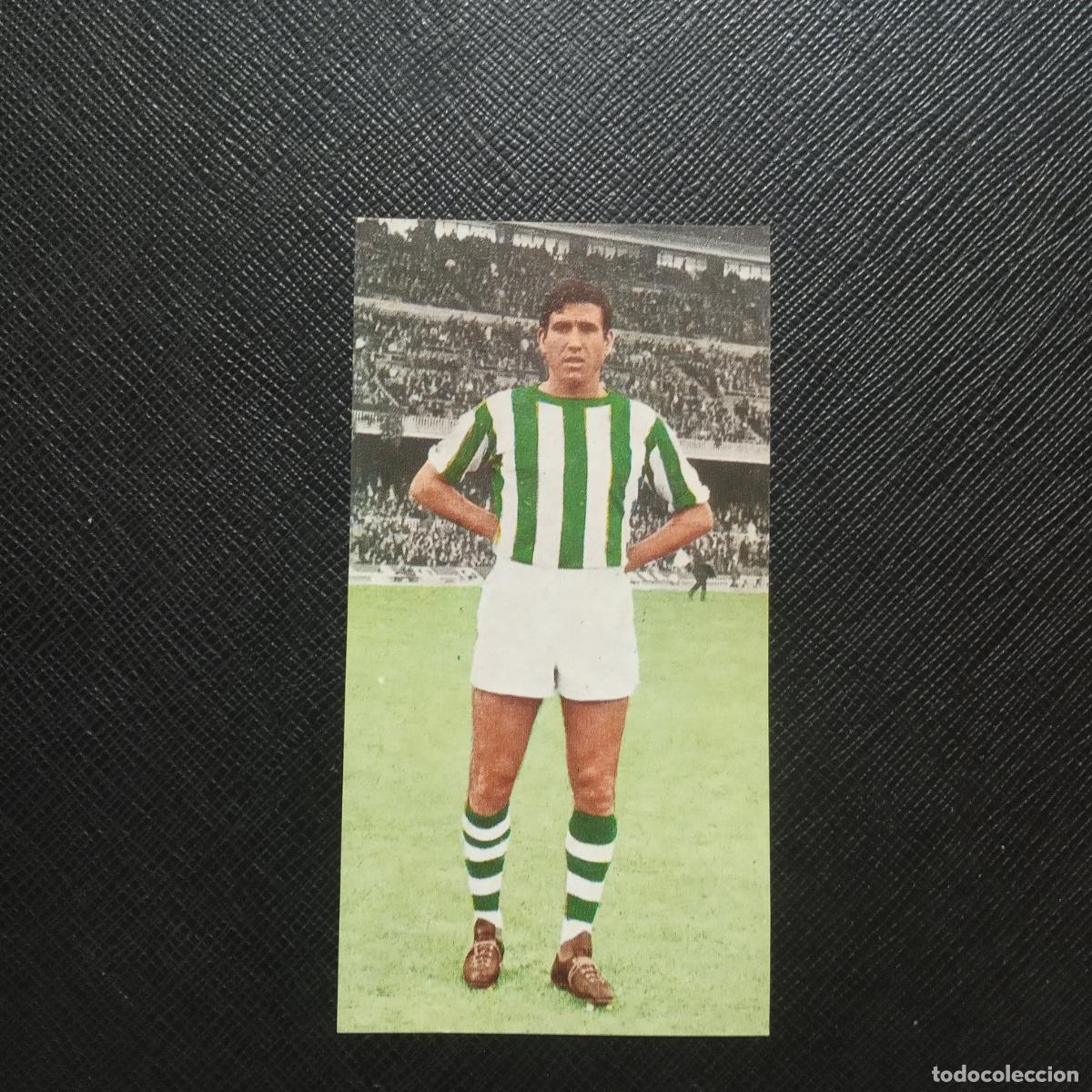 Cromos de F&uacute;tbol: 380 FRASCO REAL BETIS RUIZ ROMERO 1969 1970 CROMO LIGA FUTBOL 69 70 - SIN PEGAR - (X4)