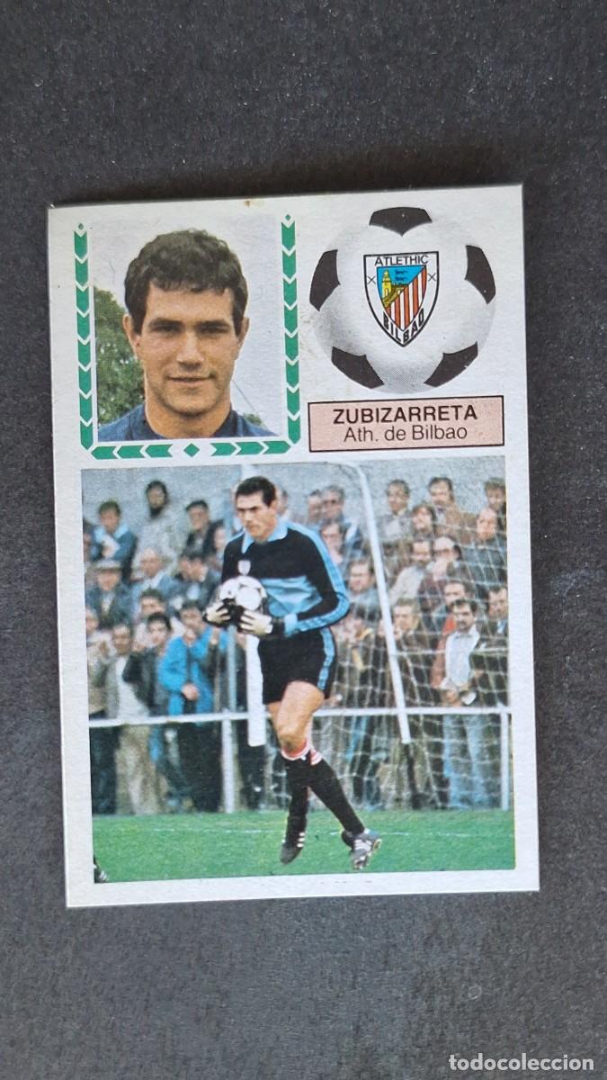Fu&szlig;ball-Sticker: L4 ZUBIZARRETA ATHLETIC CLUB DE BILBAO LIGA ESTE 1983 1984 83 84 DESPEGADO RECUPERADO