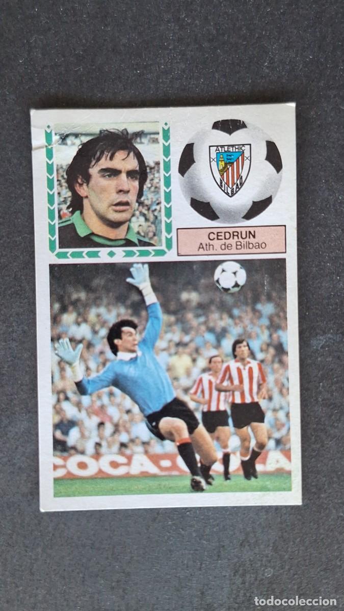 Fu&szlig;ball-Sticker: L4 CEDRUN ATHLETIC CLUB DE BILBAO LIGA ESTE 1983 1984 83 84 DESPEGADO RECUPERADO