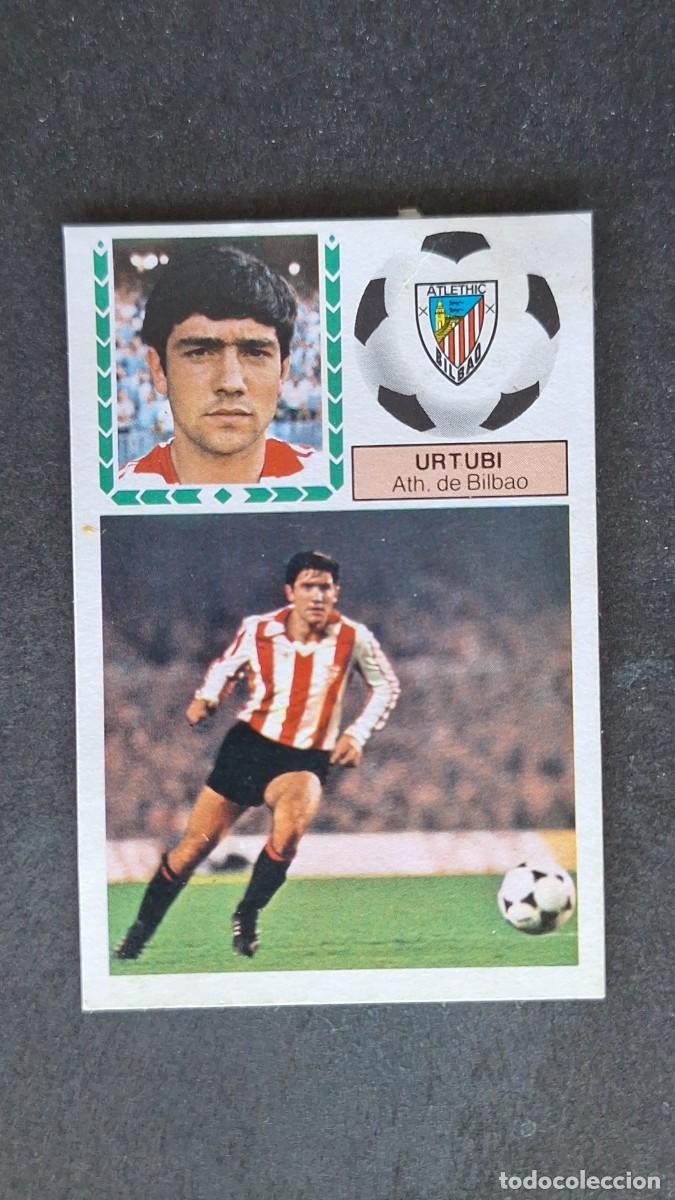 Football Stickers: L4 URTUBI ATHLETIC CLUB DE BILBAO LIGA ESTE 1983 1984 83 84 DESPEGADO RECUPERADO