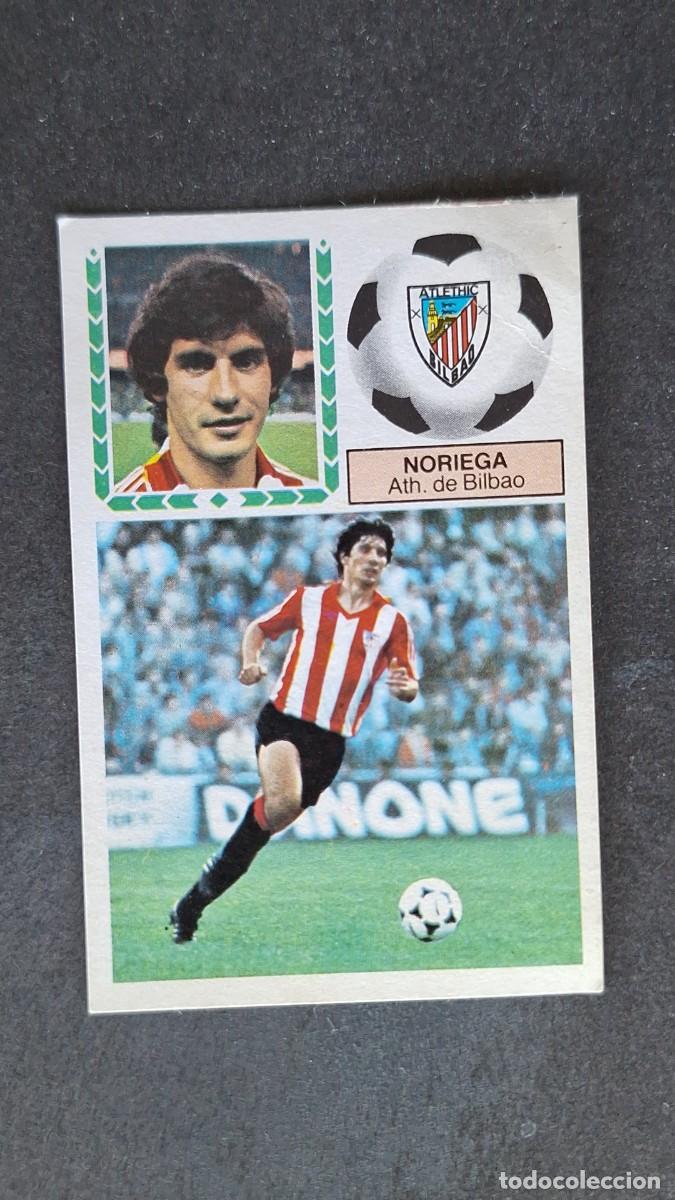 Football Stickers: L4 NORIEGA ATHLETIC CLUB DE BILBAO LIGA ESTE 1983 1984 83 84 DESPEGADO RECUPERADO