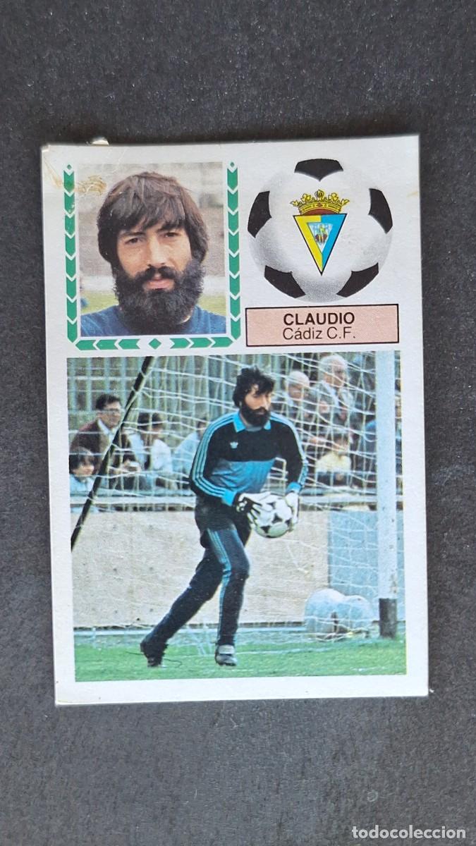 Football Stickers: L4 CLAUDIO CADIZ C. F. LIGA ESTE 1983 1984 83 84 DESPEGADO RECUPERADO