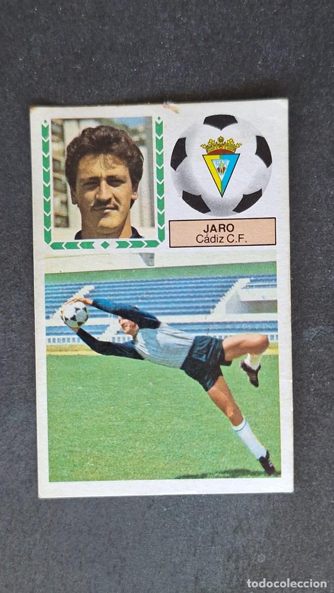 Football Stickers: L4 JARO CADIZ C. F. LIGA ESTE 1983 1984 83 84 DESPEGADO RECUPERADO