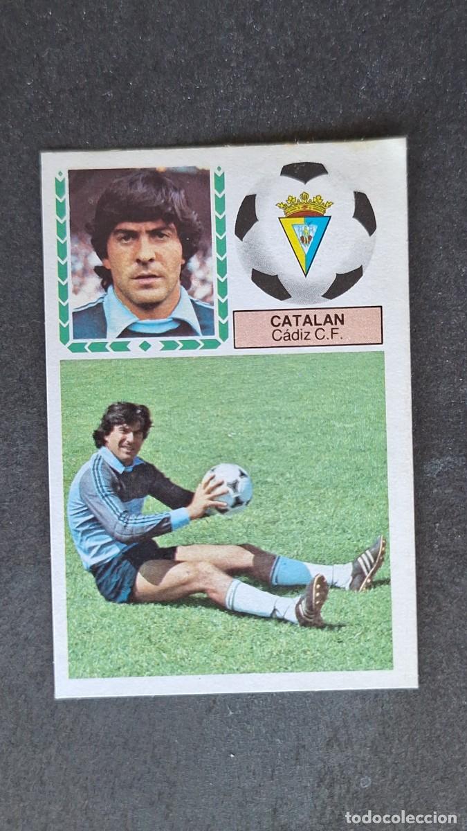 Football Stickers: L4 CATALAN CADIZ C. F. LIGA ESTE 1983 1984 83 84 DESPEGADO RECUPERADO