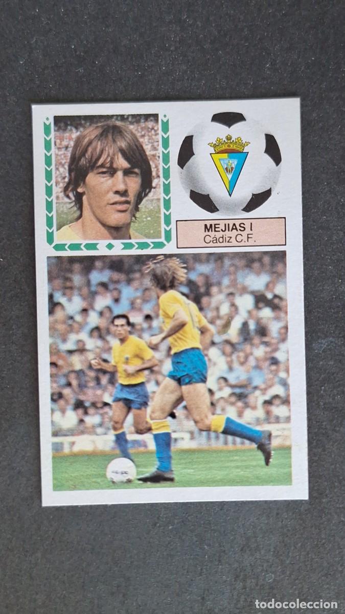 Cromos de F&uacute;tbol: L4 MEJIAS I CADIZ C. F. LIGA ESTE 1983 1984 83 84 DESPEGADO RECUPERADO
