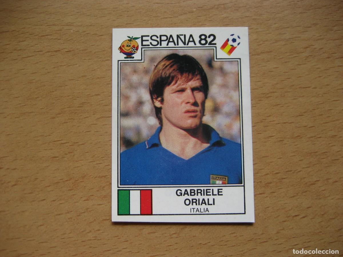 Cromos de F&uacute;tbol: ESPA&Ntilde;A 82 - N&ordm; 44 ORIALI - ITALIA - PANINI