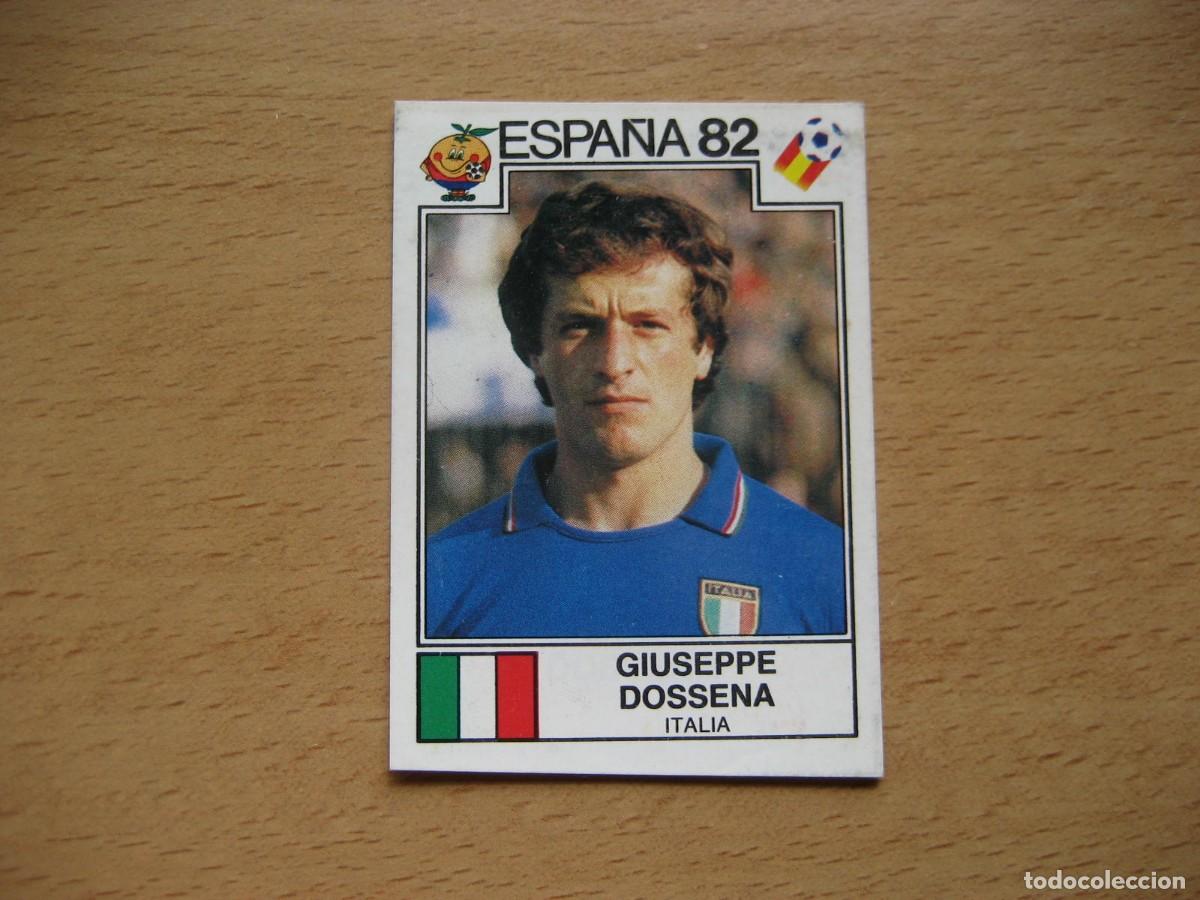 Football Stickers: ESPA&Ntilde;A 82 - N&ordm; 47 DOSSENA - ITALIA - PANINI