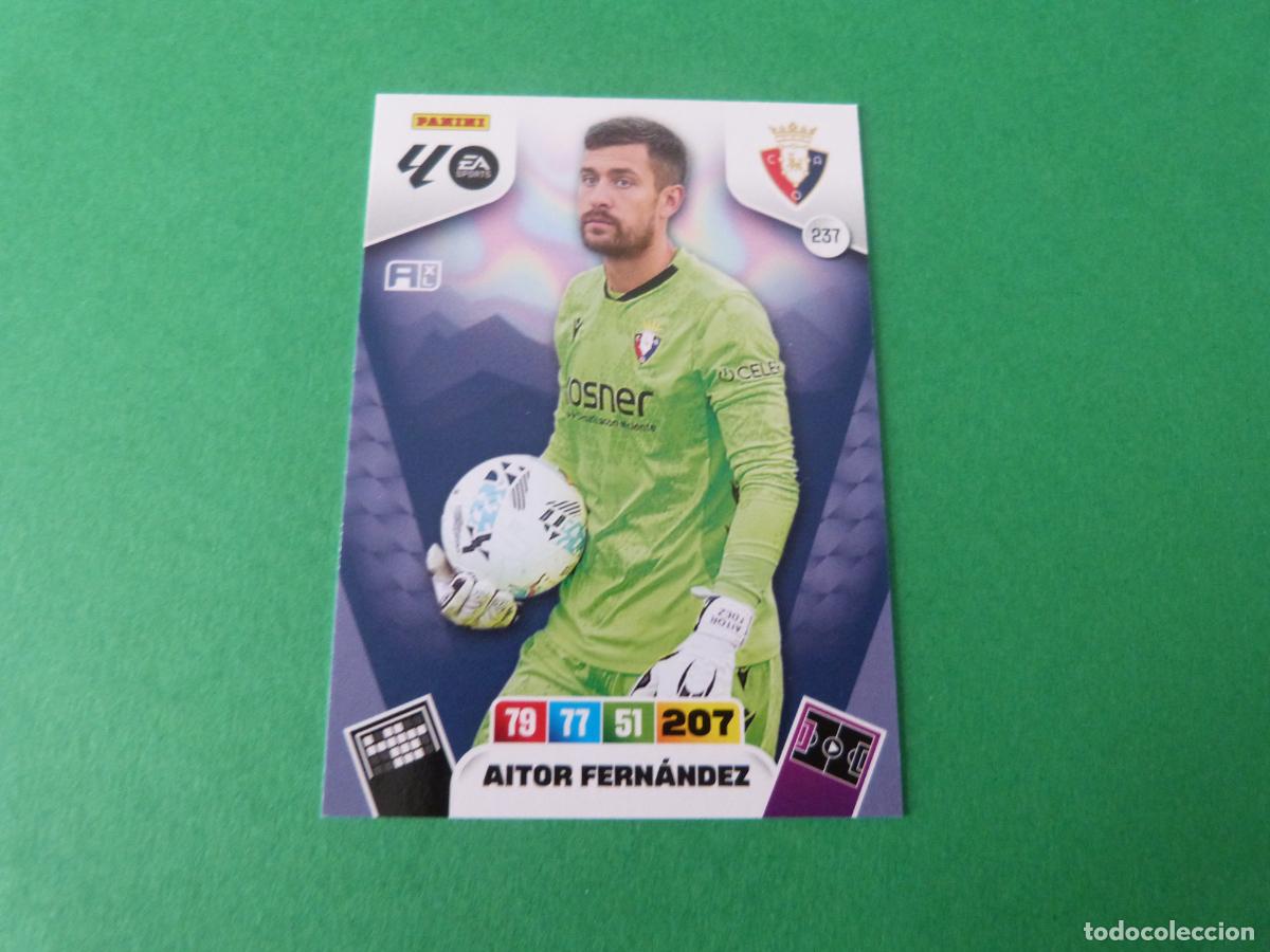 Football Stickers: TRADING CARD FUTBOL AITOR FERNANDEZ AT. OSASUNA N&ordm; 237 LIGA ADRENALYN XL 2025-2026/25-26 PANINI