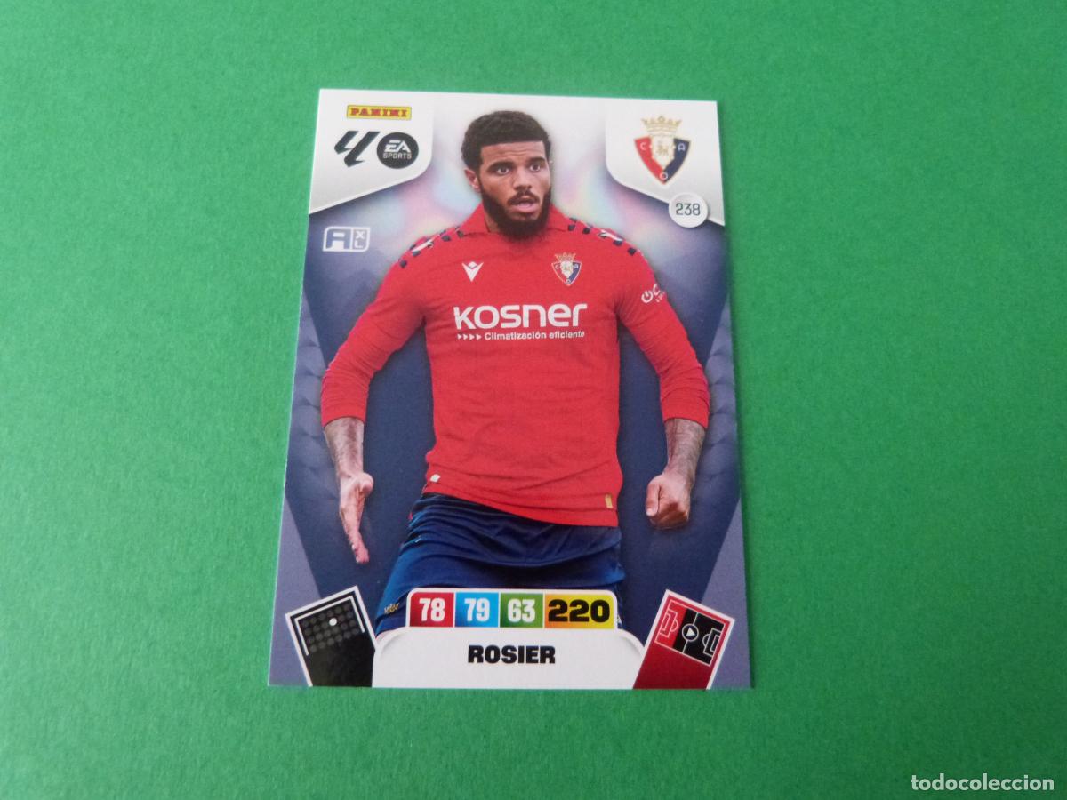 Football Stickers: TRADING CARD FUTBOL ROSIER AT. OSASUNA N&ordm; 238 LIGA ADRENALYN XL 2025-2026/25-26 PANINI