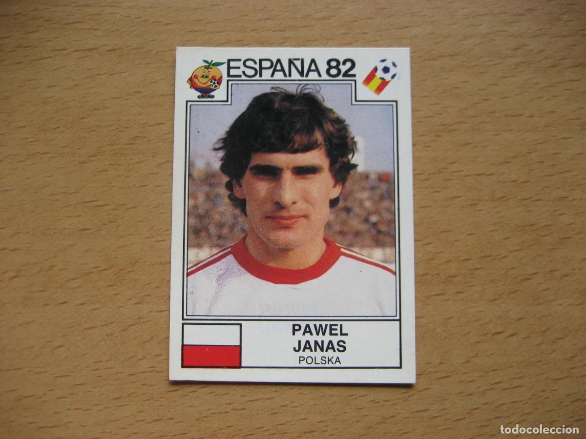 Cromos de F&uacute;tbol: ESPA&Ntilde;A 82 - N&ordm; 59 PAWEL JANAS - POLONIA - PANINI