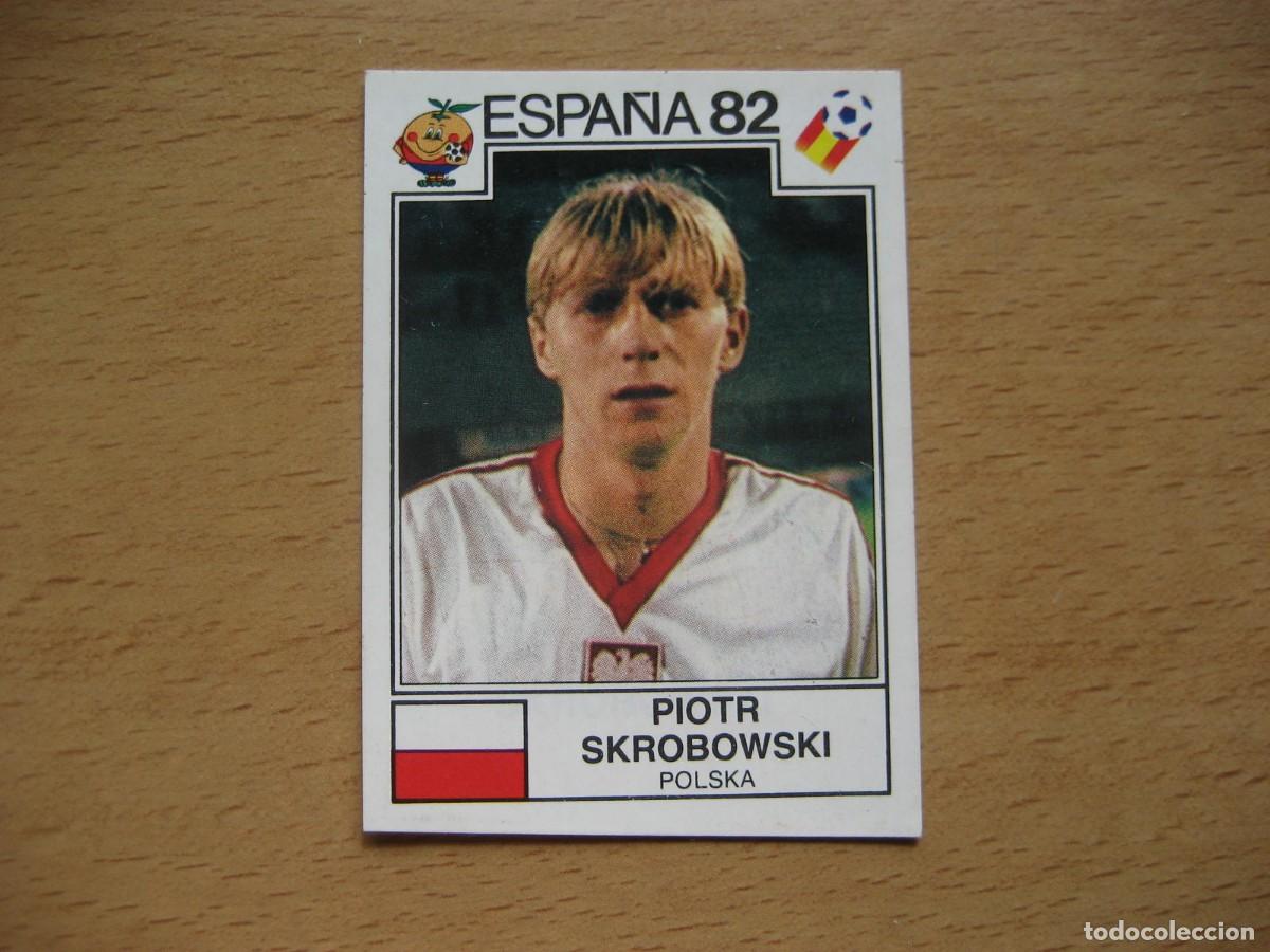 Cromos de F&uacute;tbol: ESPA&Ntilde;A 82 - N&ordm; 60 SKROBOWSKI - POLONIA - PANINI