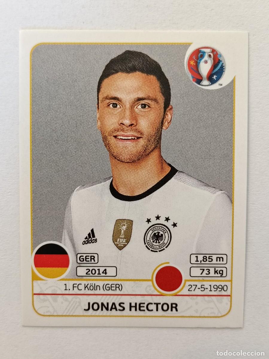 Cromos de F&uacute;tbol: #246 JONAS HECTOR (ALEMANIA) EURO FRANCIA 2016 PANINI