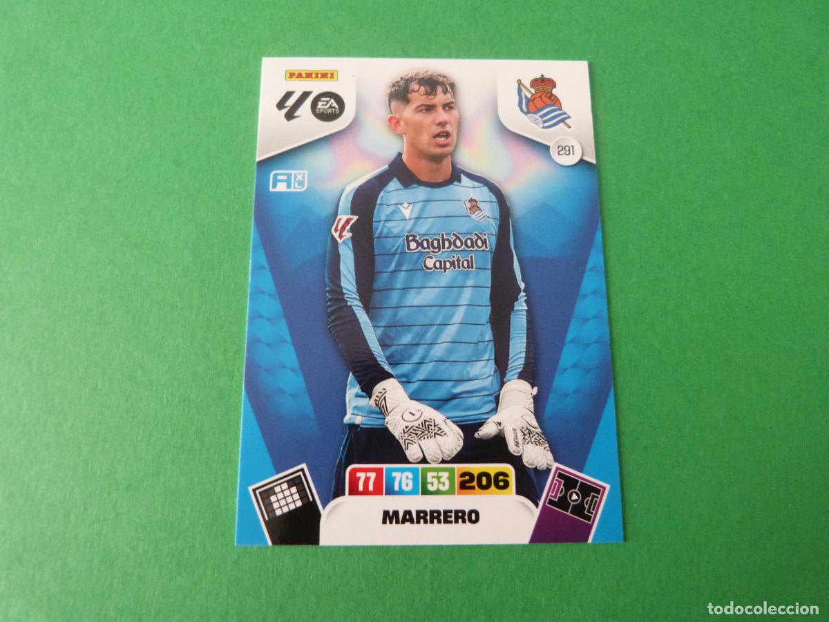 Cromos de F&uacute;tbol: TRADING CARD FUTBOL MARRERO REAL SOCIEDAD N&ordm; 291 LIGA ADRENALYN XL 2025-2026/25-26 PANINI