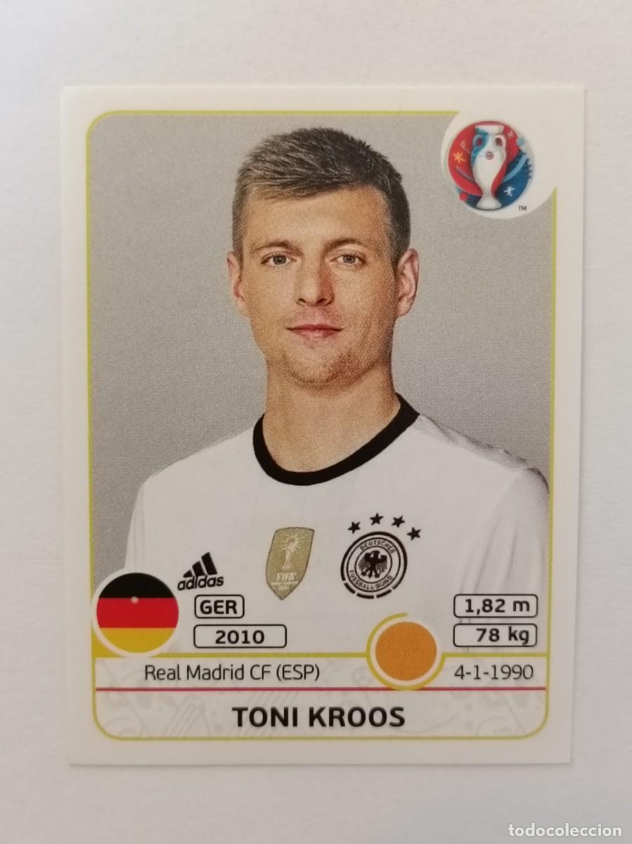 Football Stickers: #249 TONI KROOS (ALEMANIA) EURO FRANCIA 2016 PANINI