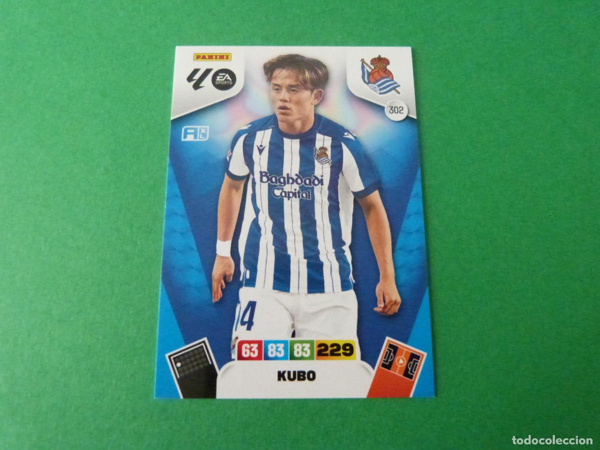 Football Stickers: TRADING CARD FUTBOL KUBO REAL SOCIEDAD N&ordm; 302 LIGA ADRENALYN XL 2025-2026/25-26 PANINI
