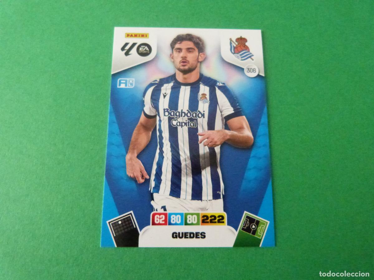 Football Stickers: TRADING CARD FUTBOL GUEDES REAL SOCIEDAD N&ordm; 306 LIGA ADRENALYN XL 2025-2026/25-26 PANINI