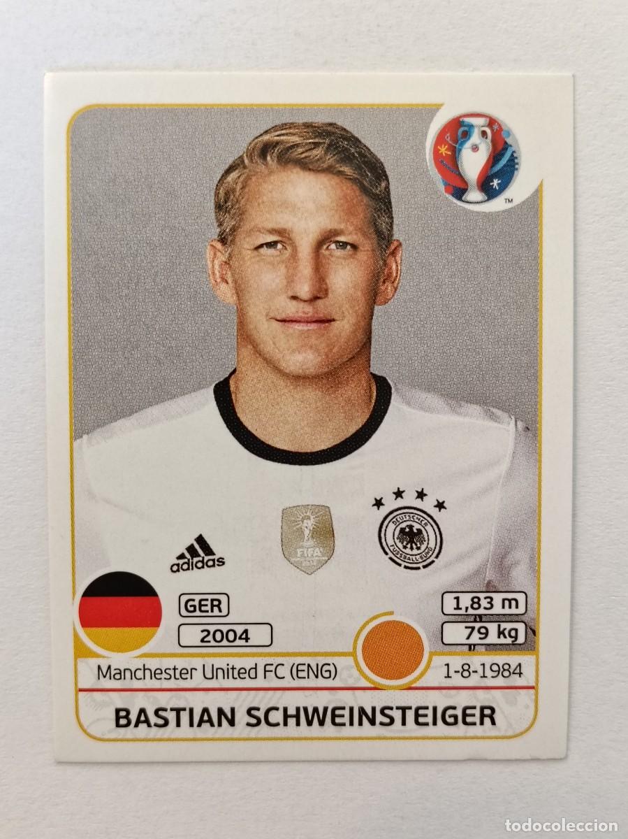 Football Stickers: #250 BASTIAN SCHWEINSTEIGER (ALEMANIA) EURO FRANCIA 2016 PANINI