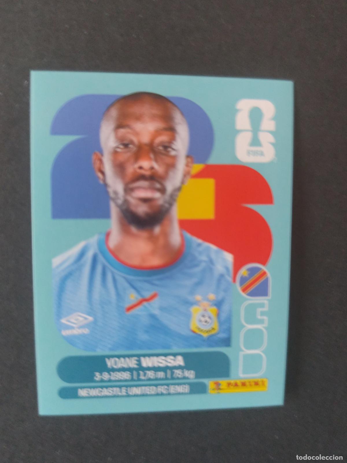 Football Stickers: COD16 YOANE WISSA 16 CONGO MUNDIAL FIFA WORLD CUP 2026 STICKER PANINI SIN PEGAR