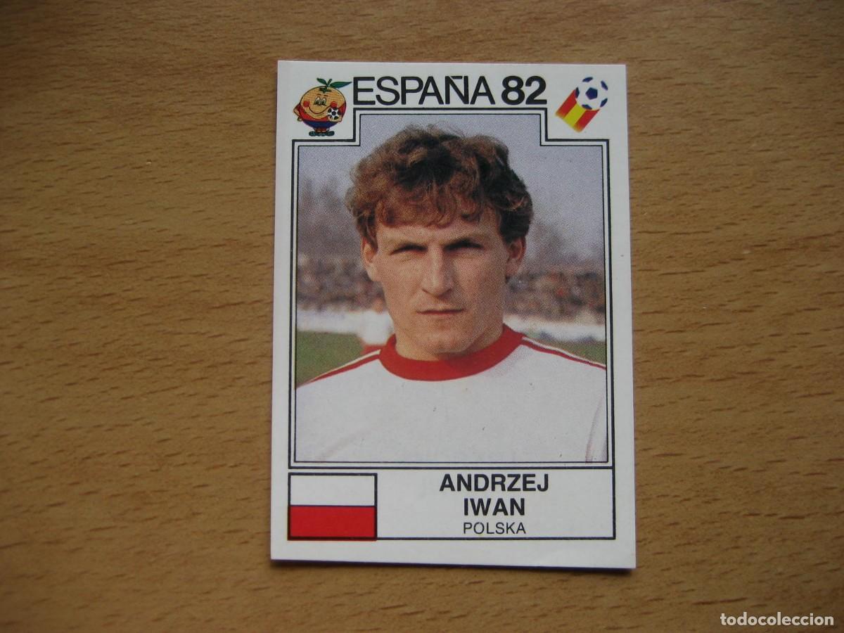 Cromos de F&uacute;tbol: ESPA&Ntilde;A 82 - N&ordm; 70 ANDRZEJ IWAN - POLONIA - PANINI