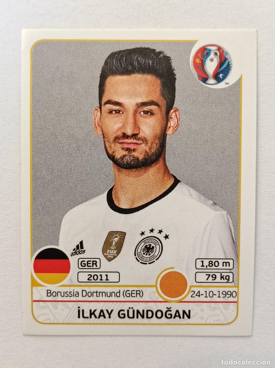 Cromos de F&uacute;tbol: #251 ILKAY GUNDOGAN (ALEMANIA) EURO FRANCIA 2016 PANINI