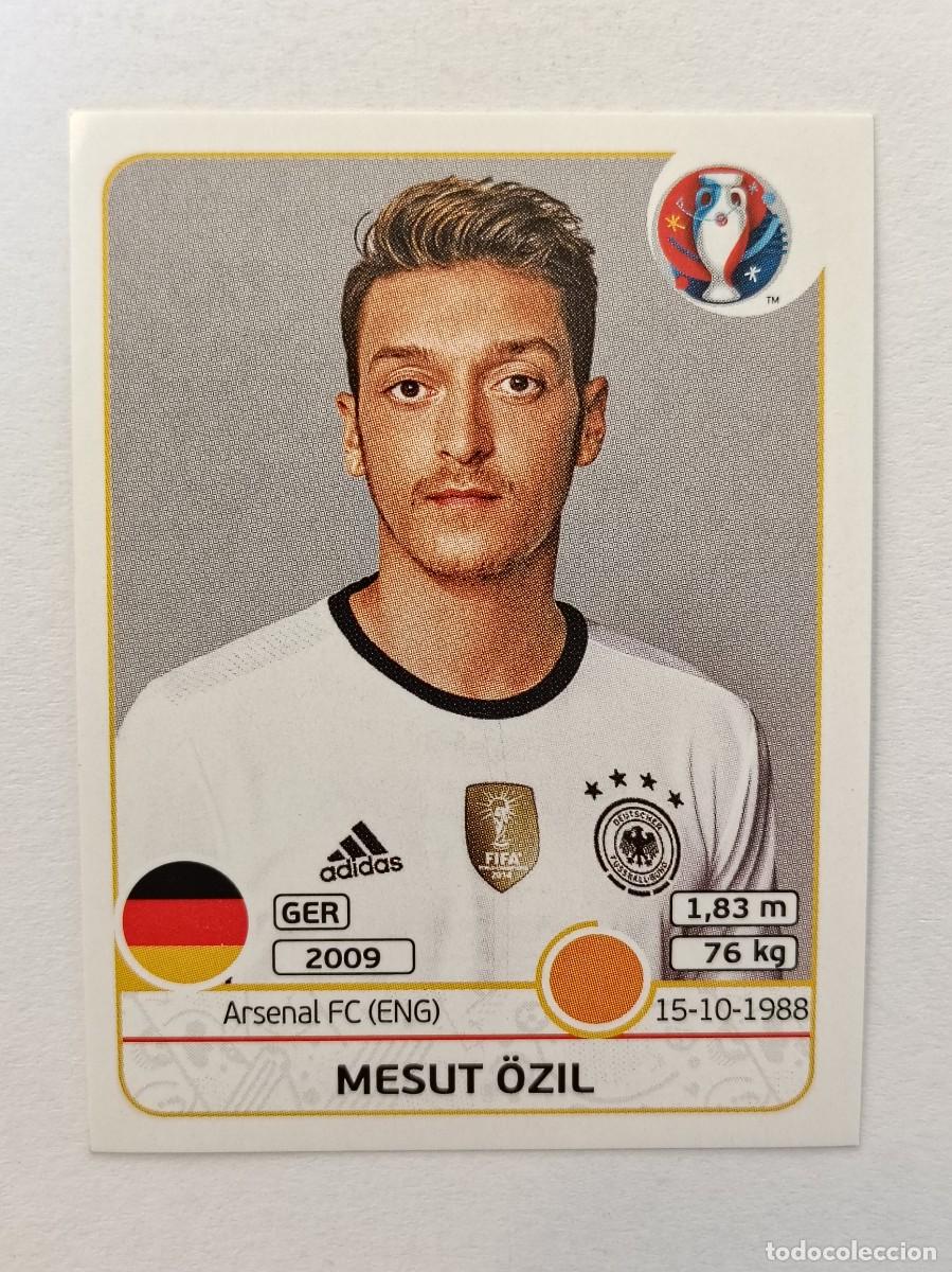 Cromos de F&uacute;tbol: #255 MESUT OZIL (ALEMANIA) EURO FRANCIA 2016 PANINI