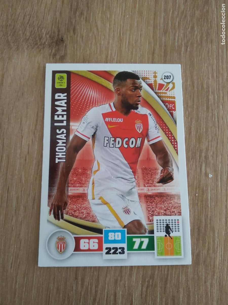Cromos de F&uacute;tbol: 207 LEMAR MONACO CROMO FUTBOL PANINI LIGA FRANCIA 2016-2017 FOOT LIGUE 1 ADRENALYN 16-17