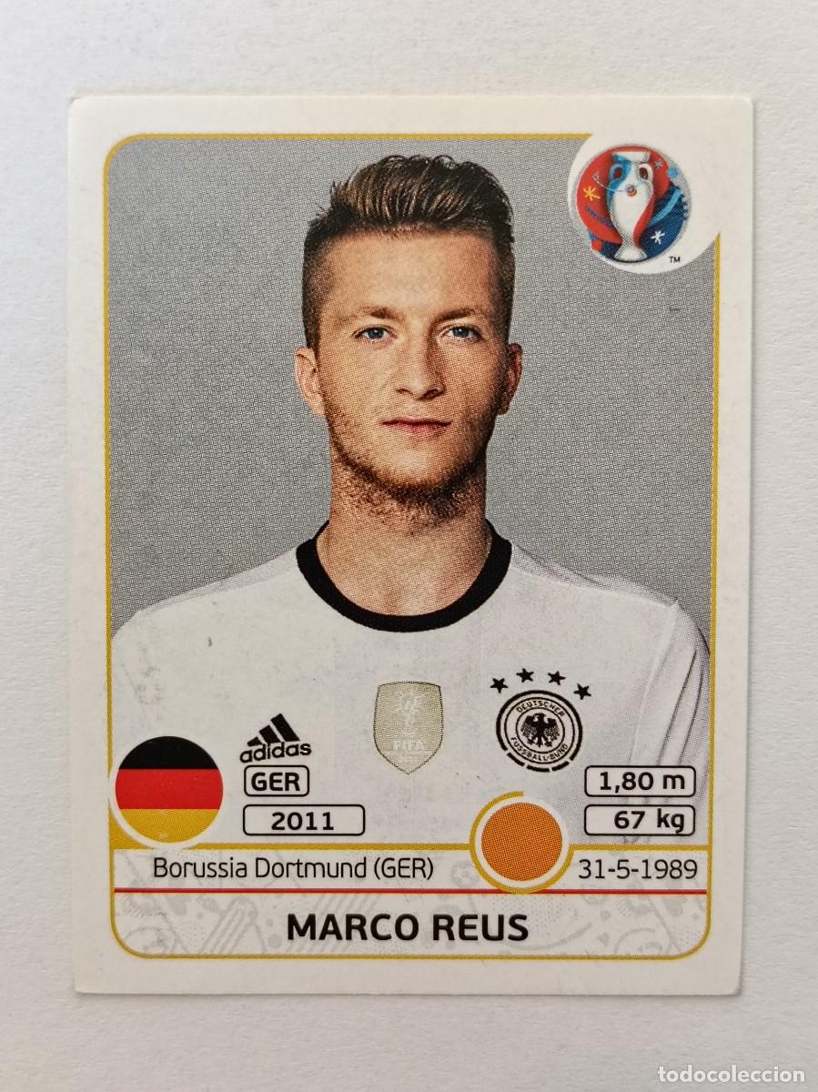 Cromos de F&uacute;tbol: #256 MARCO REUS (ALEMANIA) EURO FRANCIA 2016 PANINI