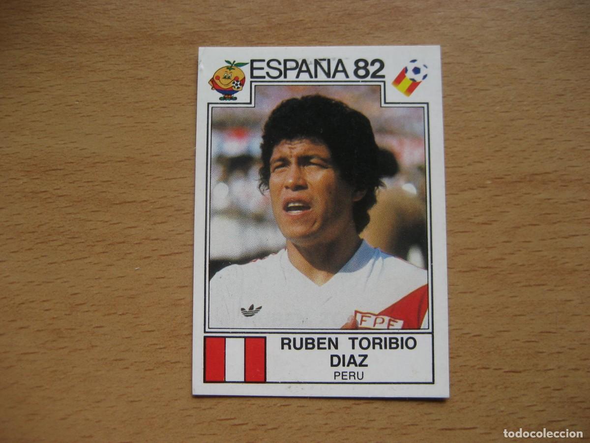 Cromos de F&uacute;tbol: ESPA&Ntilde;A 82 - N&ordm; 78 TORIBIO DIAZ - PERU - PANINI