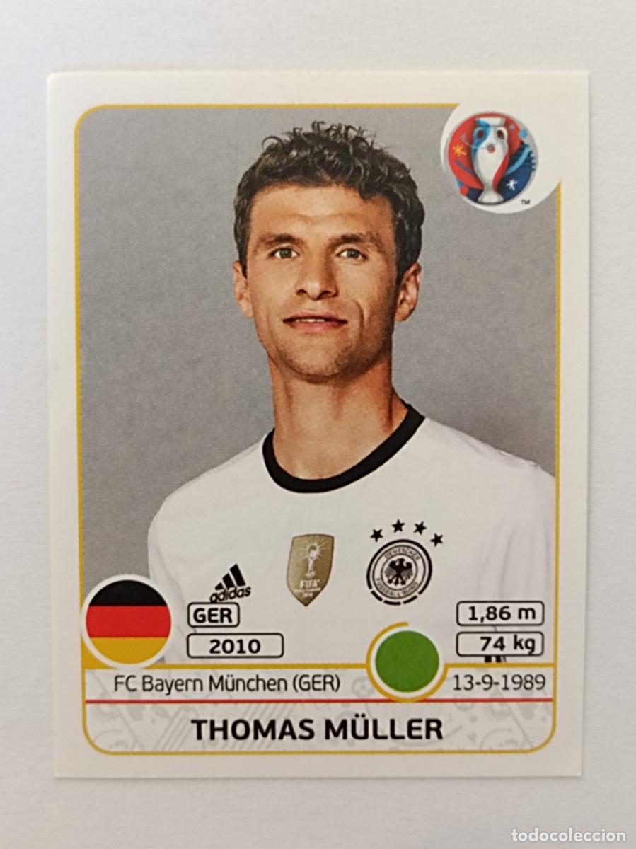 Cromos de F&uacute;tbol: #260 THOMAS MULLER (ALEMANIA) EURO FRANCIA 2016 PANINI