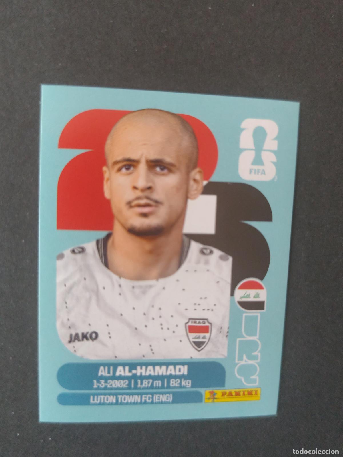 Cromos de F&uacute;tbol: IRQ18 ALI AL-HAMADI 18 IRAQ MUNDIAL FIFA WORLD CUP 2026 STICKER PANINI SIN PEGAR