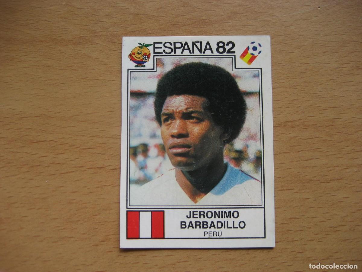 Cromos de F&uacute;tbol: ESPA&Ntilde;A 82 - N&ordm; 86 JERONIMO BARBADILLO - PERU - PANINI