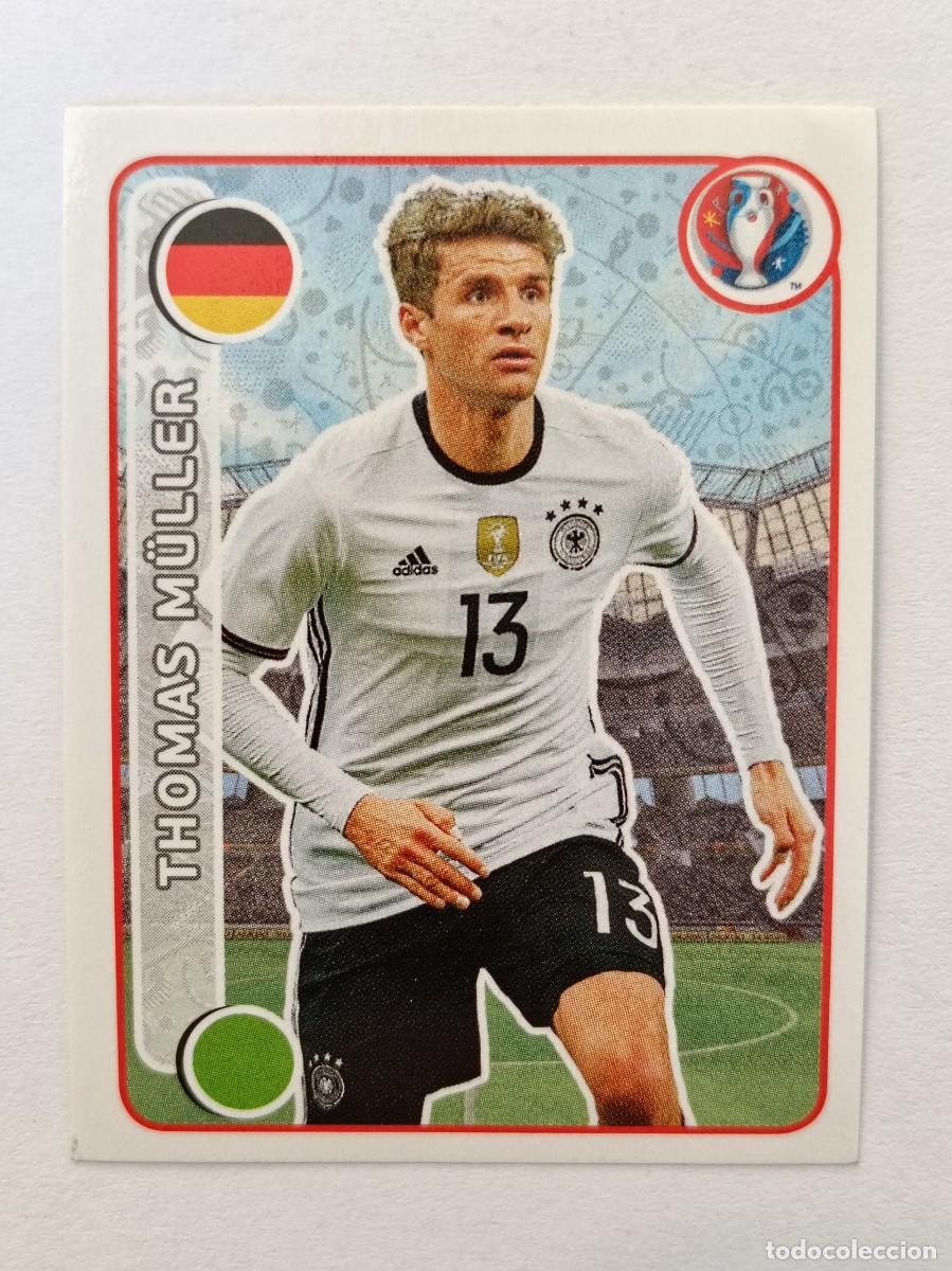 Cromos de F&uacute;tbol: #261 THOMAS MULLER (ALEMANIA) EURO FRANCIA 2016 PANINI