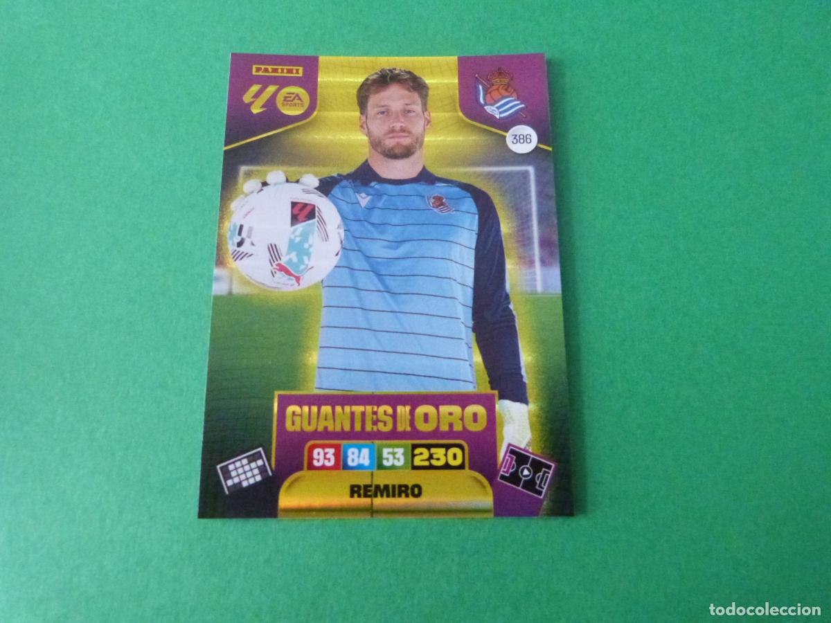 Cromos de F&uacute;tbol: TRADING CARD FUTBOL REMIRO REAL SOCIEDAD N&ordm; 386 LIGA ADRENALYN XL 2025-2026/25-26 PANINI