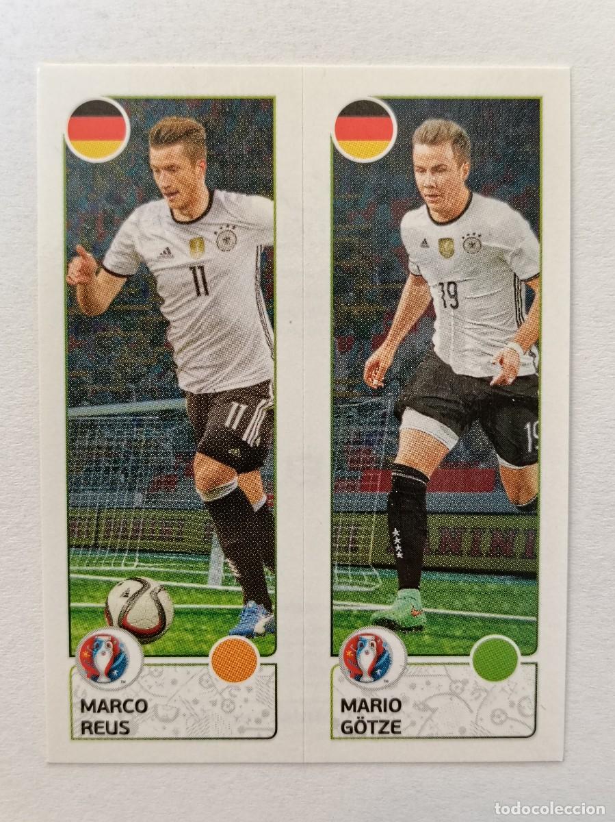 Cromos de F&uacute;tbol: #266 REUS-GOTZE (ALEMANIA) EURO FRANCIA 2016 PANINI