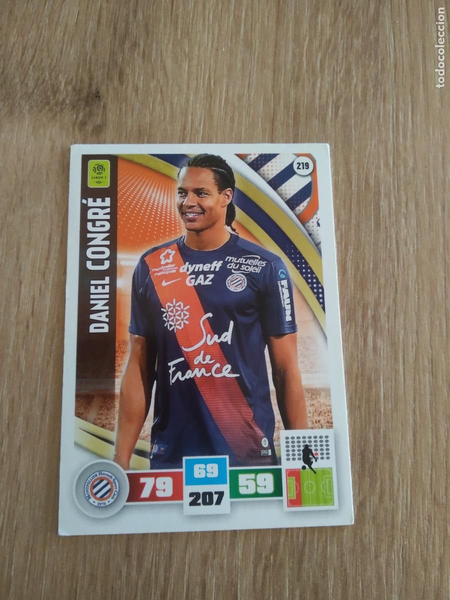 Cromos de F&uacute;tbol: 219 CONGRE MONTPELLIER CROMO FUTBOL PANINI LIGA FRANCIA 2016-2017 FOOT LIGUE 1 ADRENALYN 16-17