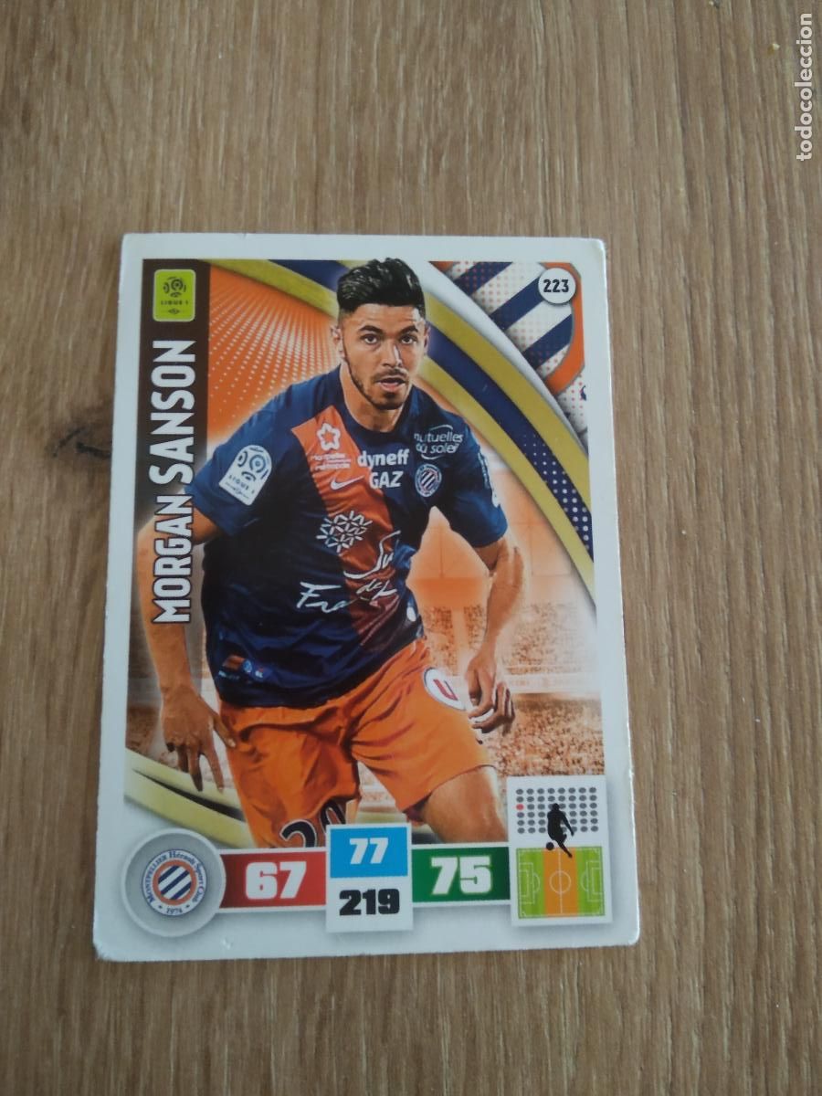 Cromos de F&uacute;tbol: 223 SANSON MONTPELLIER CROMO FUTBOL PANINI LIGA FRANCIA 2016-2017 FOOT LIGUE 1 ADRENALYN 16-17