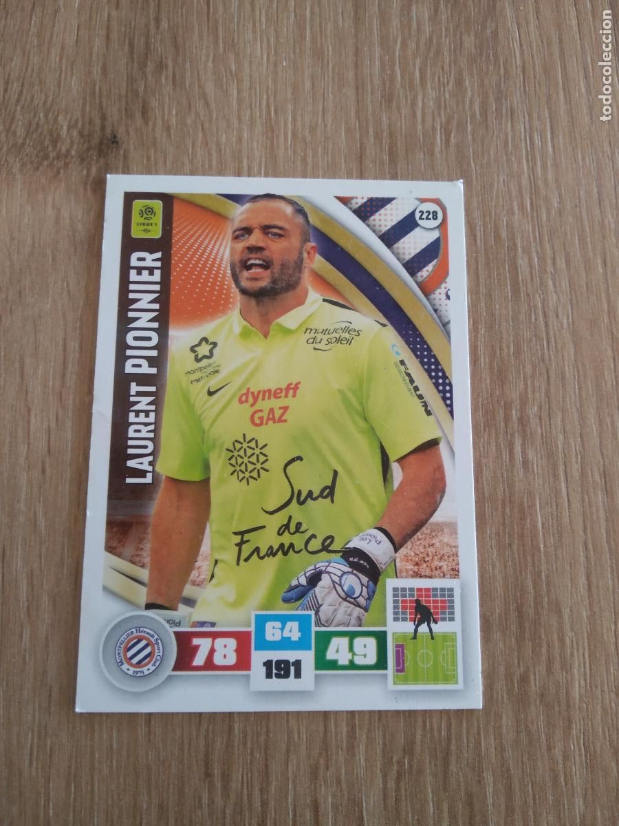Figurine di Calcio: 228 PIONNIER MONTPELLIER CROMO FUTBOL PANINI LIGA FRANCIA 2016-2017 FOOT LIGUE 1 ADRENALYN 16-17
