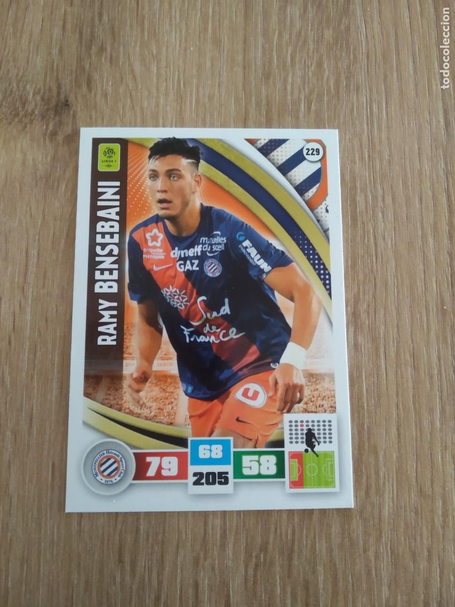 Figurine di Calcio: 229 BENSEBAINI MONTPELLIER CROMO FUTBOL PANINI LIGA FRANCIA 2016-2017 FOOT LIGUE 1 ADRENALYN 16-17