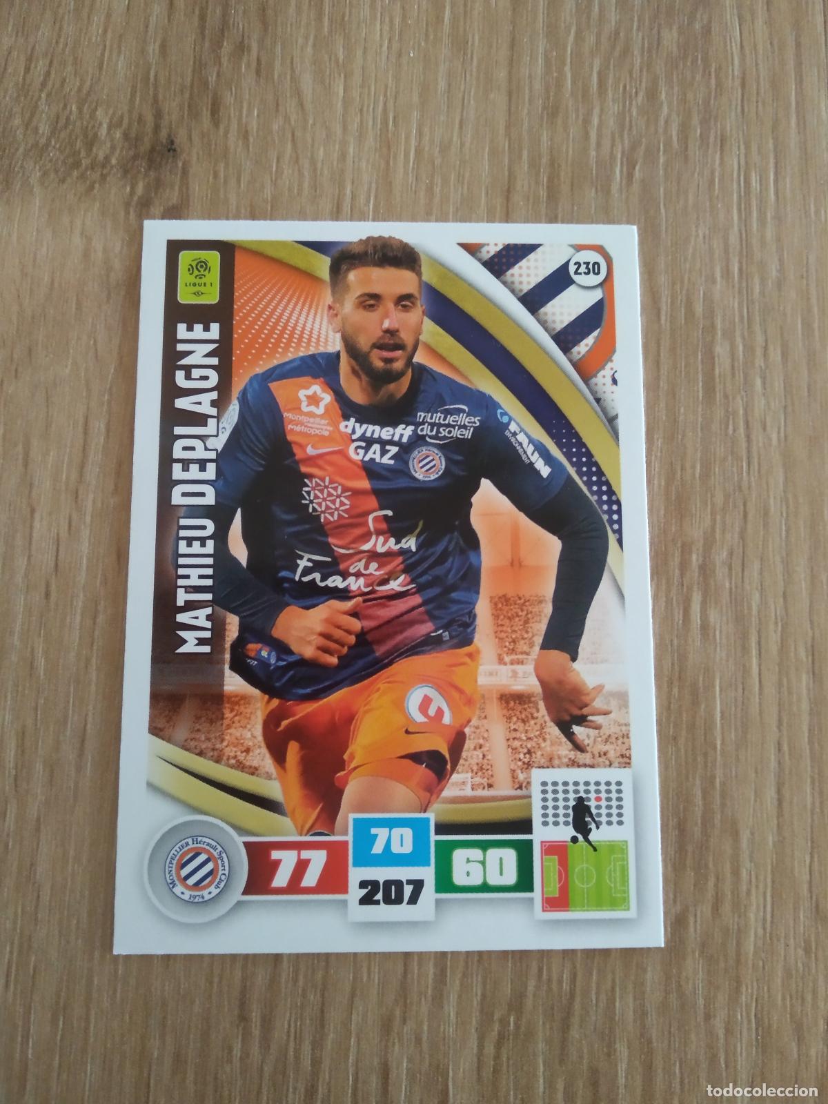 Cromos de Futebol: 230 DEPLAGNE MONTPELLIER CROMO FUTBOL PANINI LIGA FRANCIA 2016-2017 FOOT LIGUE 1 ADRENALYN 16-17