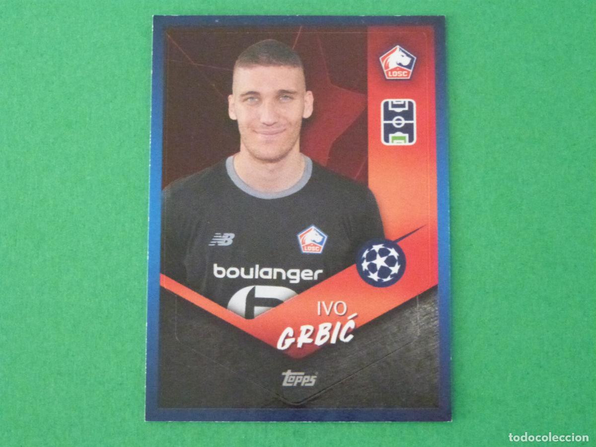Cromos de Futebol: CROMO FUTBOL GRBIC LILLE OLIMPIQUE SC SIN PEGAR N&ordm; 502 CHAMPIONS LEAGUE 2021-2022/21-22 TOPPS