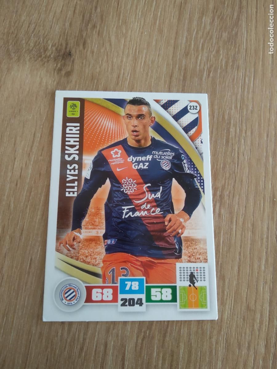 Cromos de Futebol: 232 SKHIRI MONTPELLIER CROMO FUTBOL PANINI LIGA FRANCIA 2016-2017 FOOT LIGUE 1 ADRENALYN 16-17