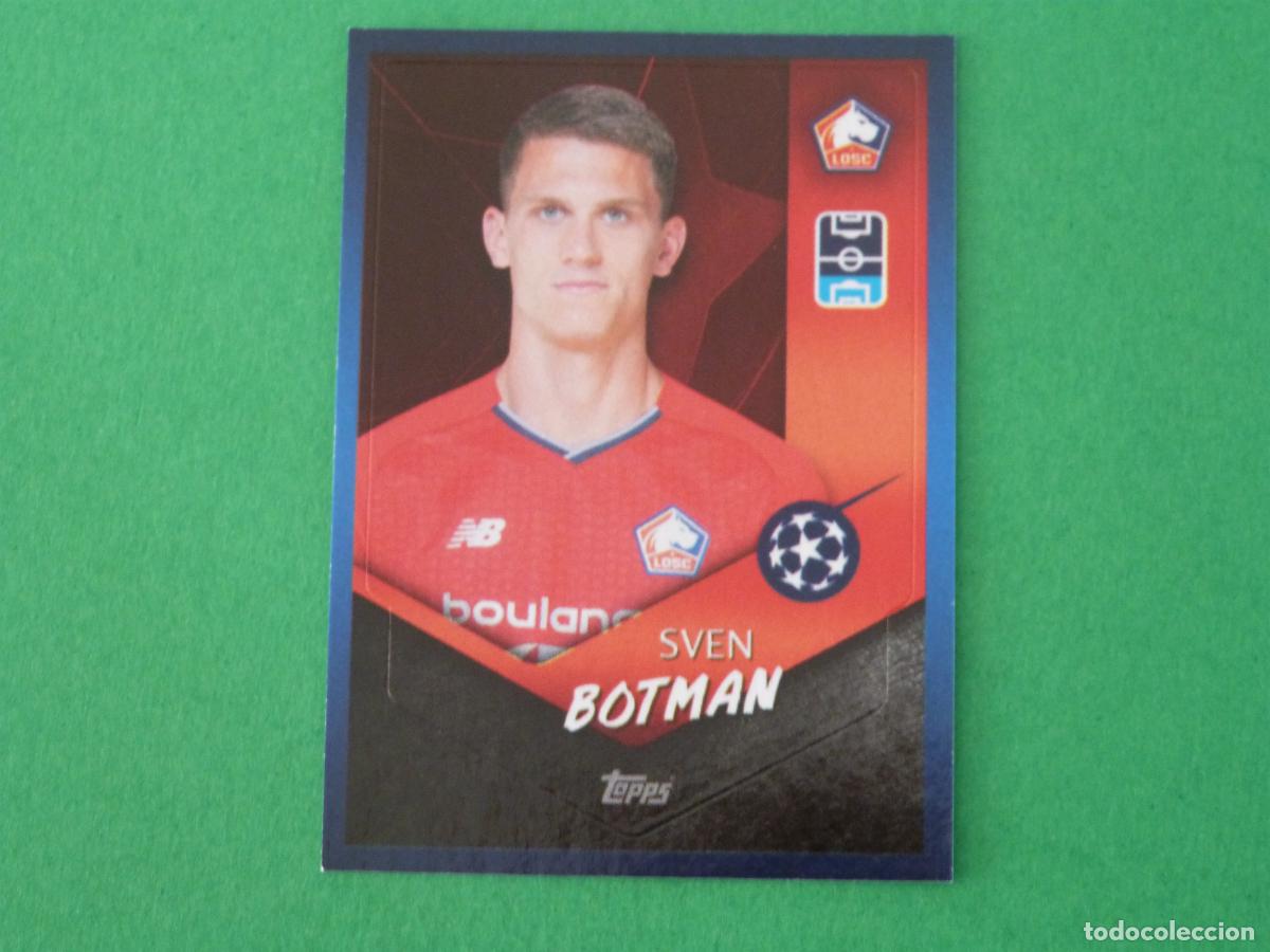 Cromos de Futebol: CROMO FUTBOL BOTMAN LILLE OLIMPIQUE SC SIN PEGAR N&ordm; 504 CHAMPIONS LEAGUE 2021-2022/21-22 TOPPS