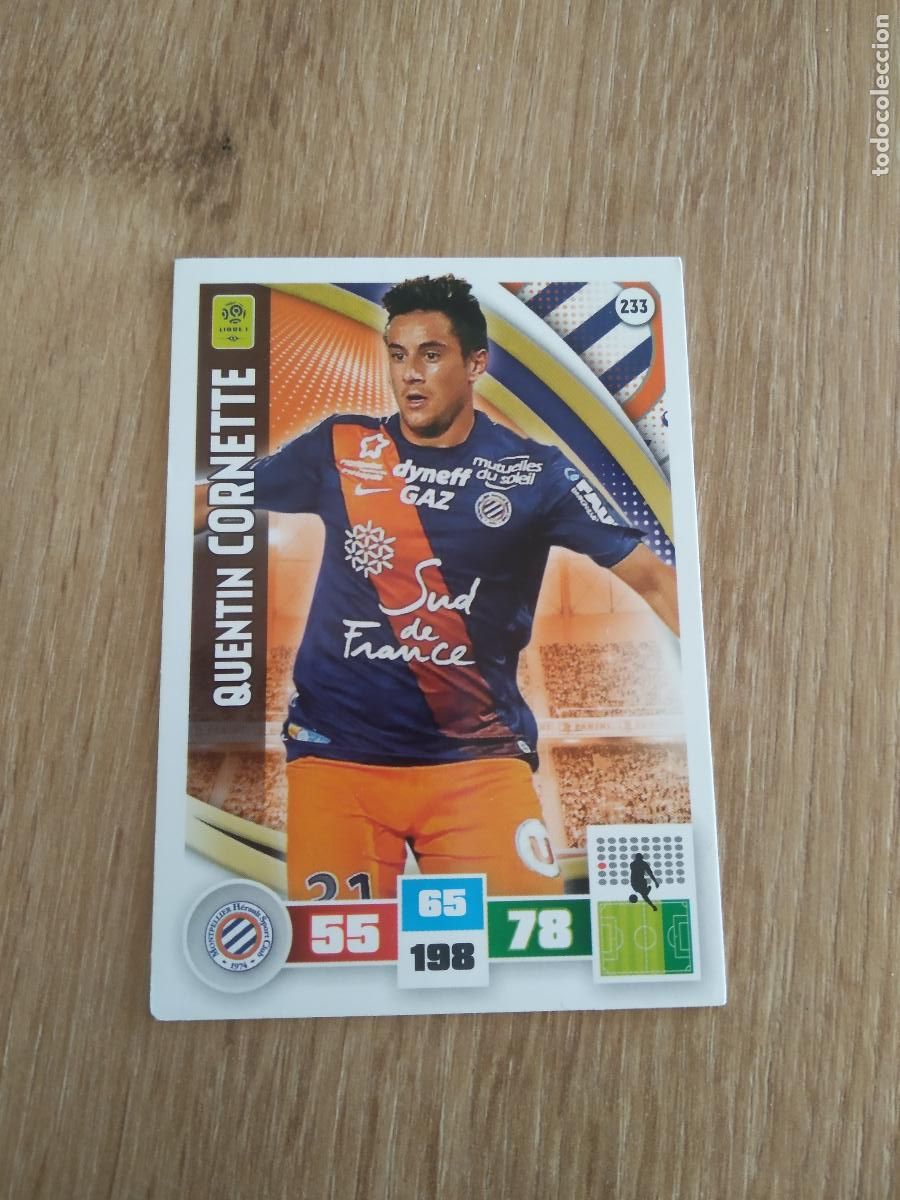 Cromos de Futebol: 233 CORNETTE MONTPELLIER CROMO FUTBOL PANINI LIGA FRANCIA 2016-2017 FOOT LIGUE 1 ADRENALYN 16-17